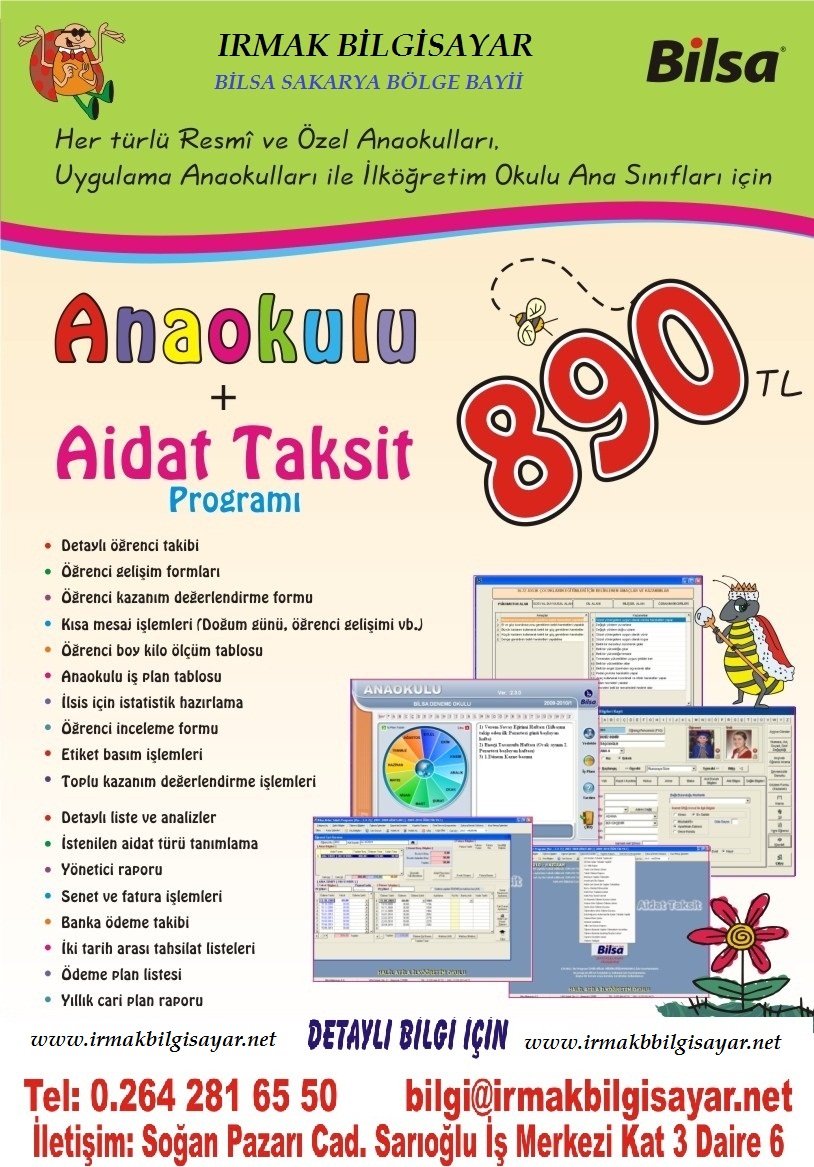 Bilsa ana okulu program�